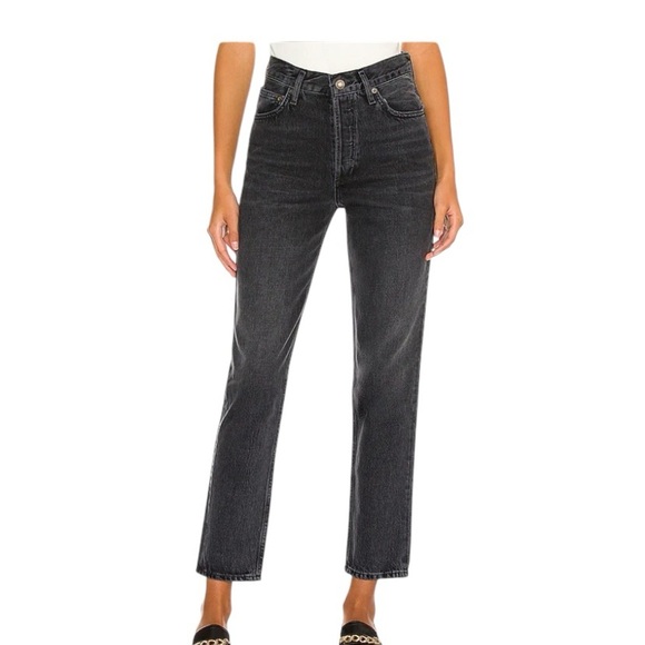 Agolde Denim - Agolde Fen high rise relaxed Taper jeans